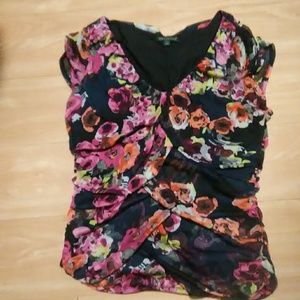 Rippled floral 🌸 shirt